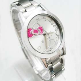 Hello Kitty Quartz Movement Wrist Crystal Watch HK28