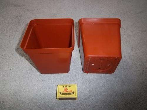 Plant Pots Square  12 Cm - Plant Pots