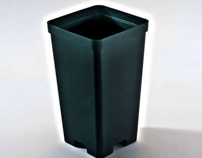 PLANT POTS 9 CM SQUARE POT EXTRA DEEP