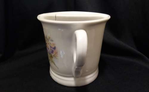 Charming vintage "moustache cup"