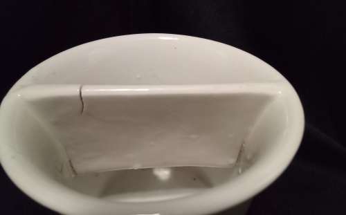 Charming vintage "moustache cup"