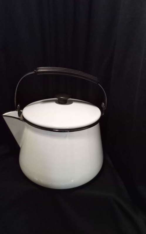 Vintage Enamel kettle