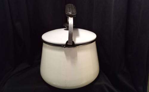 Vintage Enamel kettle