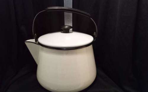 Vintage Enamel kettle