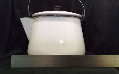 Vintage Enamel kettle