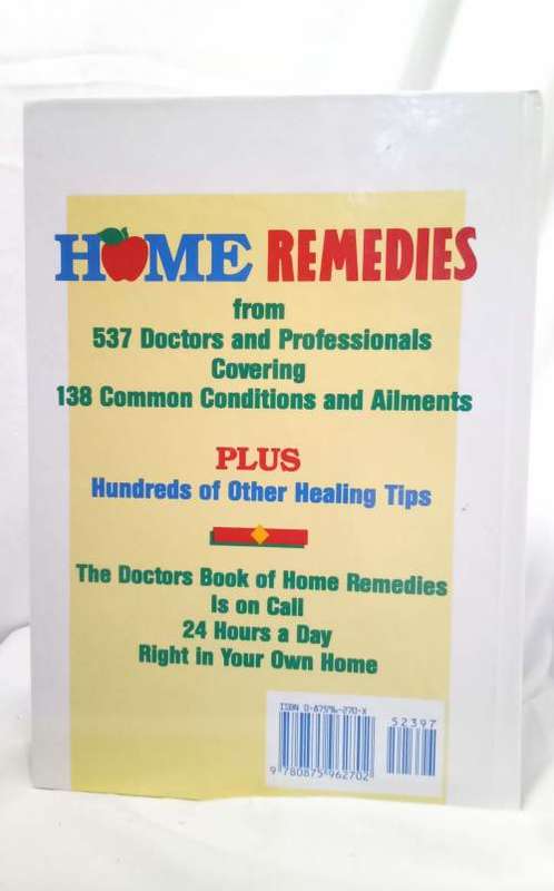The Doctor`s book of Home Remedies UK edition