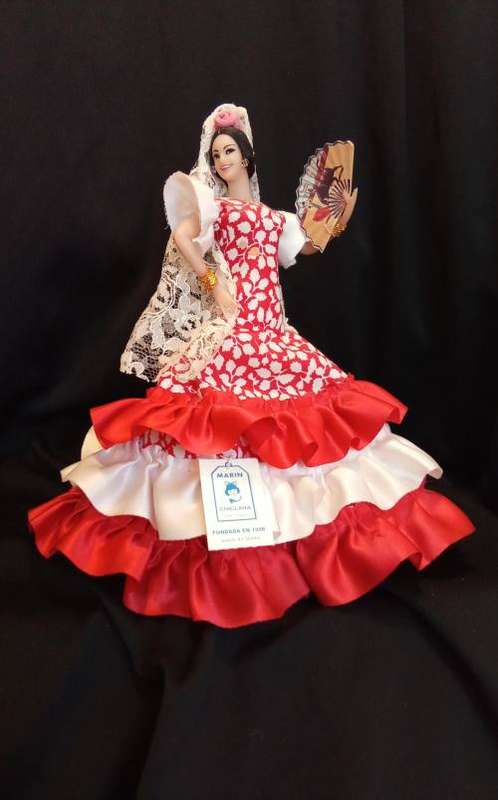 Vintage Flamenco dancer doll