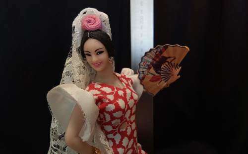 Vintage Flamenco dancer doll