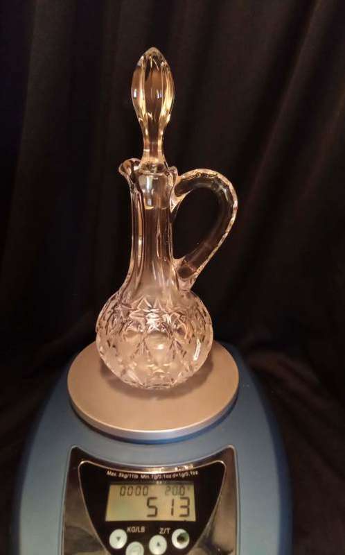 Beyer Bleikristall Decanter Crystal cut glass