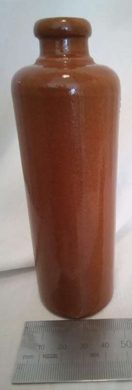 Lovely Small stoneware bottle marked L09