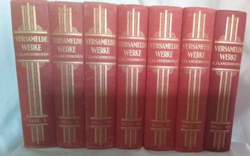 Versamelde werke van CJ Langenhoven 1956 uitgawe