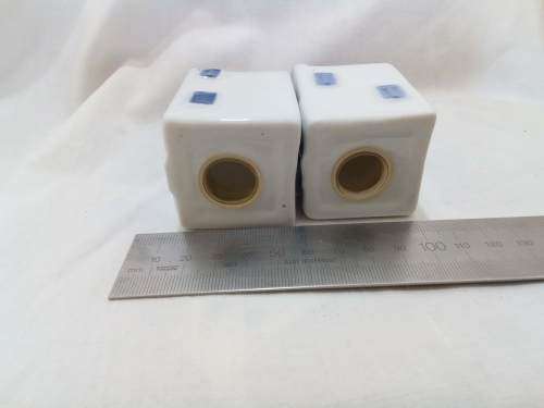 Salt and Pepper shakers in the style of KLM`s little houses