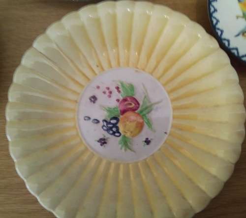 Beautiful vintage mixed side plate and smaller Lot 1