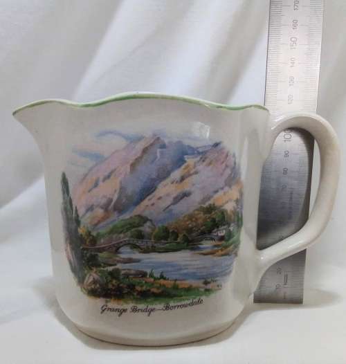 Three stunning vintage trio of Nelson ware pitchers