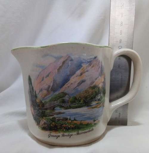 Three stunning vintage trio of Nelson ware pitchers