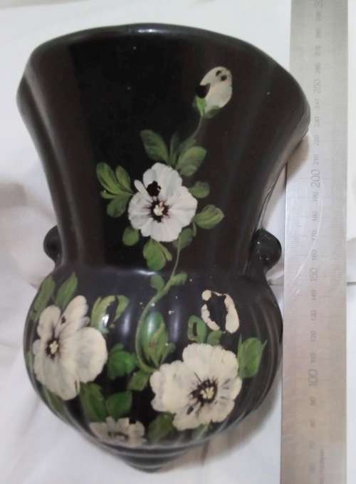 Vintage porcelain wall vase