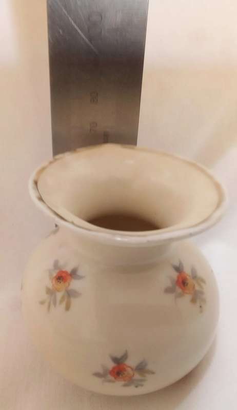 Gorgeous little Bavaria porcelain mini vase