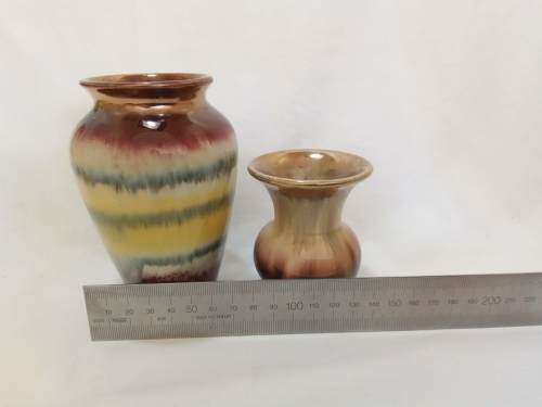 Two beautiful vintage German porcelain vases