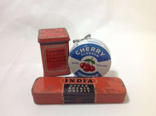 Three stunning vintage and very collectible tins