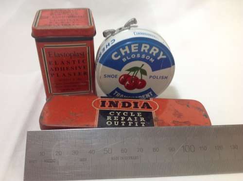 Three stunning vintage and very collectible tins