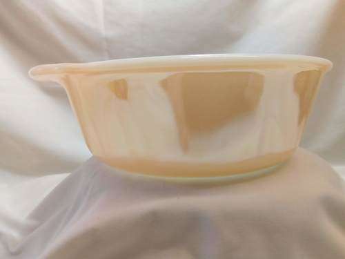Lovely vintage pearlized Fire king serving dish