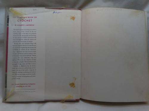 The Complete book of Crochet by Elizabeth L Mathieson