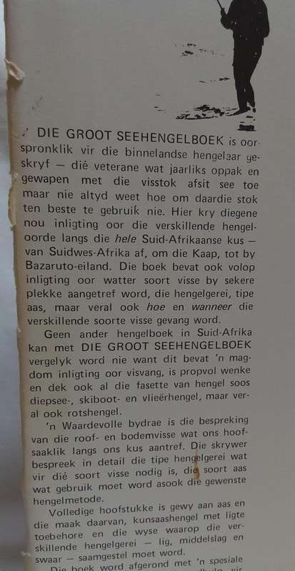 Die groot Seehengel boek deur Flip Joubert en medewerkers