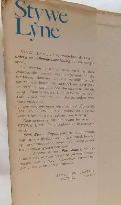 Stywe lyne deur Flip Joubert - 1970