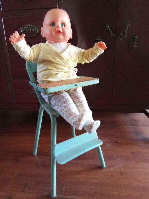 Cute blue eyed 1980s Baby doll