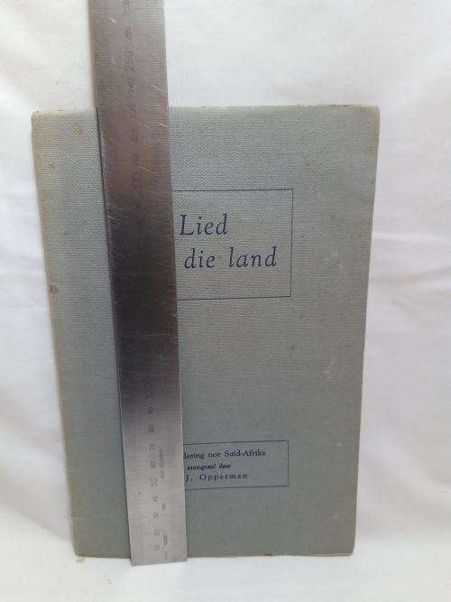 Lied van die land bloemlesing deur DJ Opperman