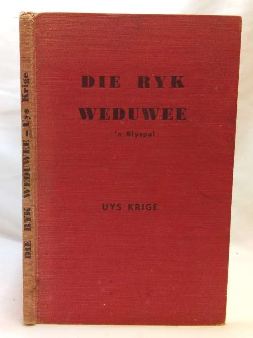 Die ryk weduwee deur Uys Krige