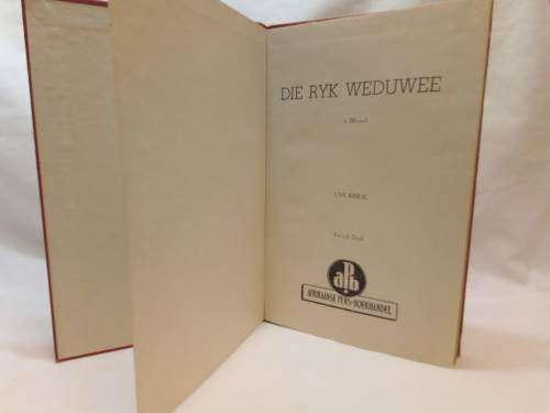 Die ryk weduwee deur Uys Krige