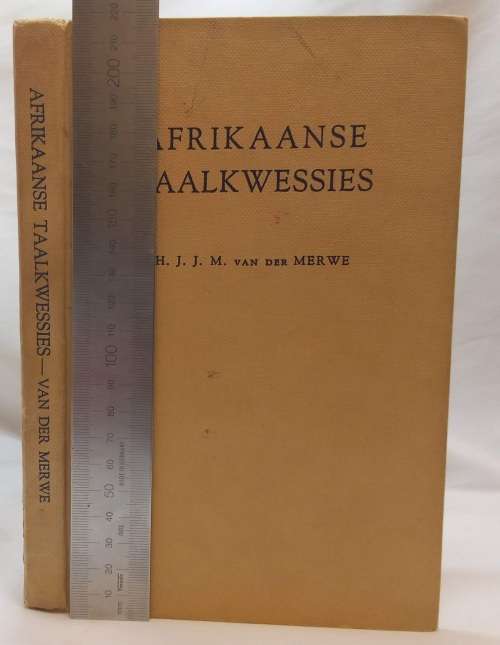 Afrikaanse Taalkwessies deur HJJM van der Merwe