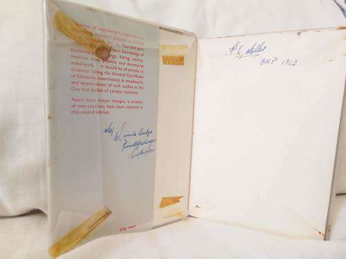 Stunning vintage book - Metalwork for students second edition by R Marriott 1961