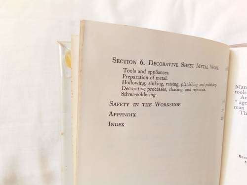 Stunning vintage book - Metalwork for students second edition by R Marriott 1961
