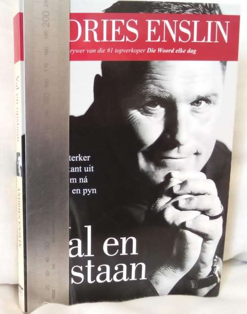 Val en opstaan deur Andries Enslin