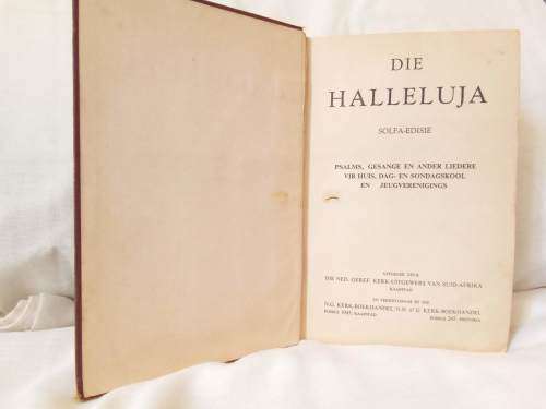 Die Halleluja Solfa edisie 1951