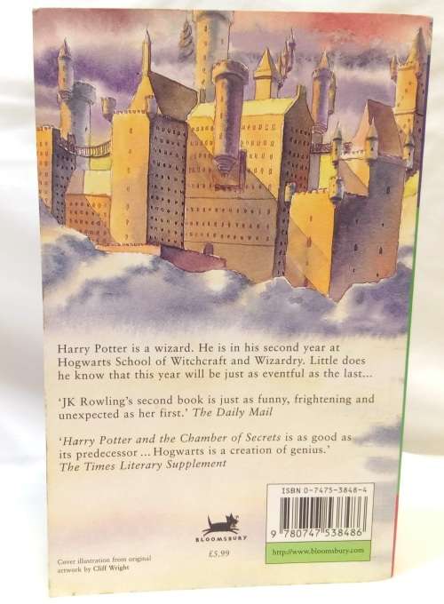 Harry Potter and the chamber of secrets