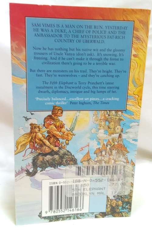 The fifth elephant by Terry Pratchett