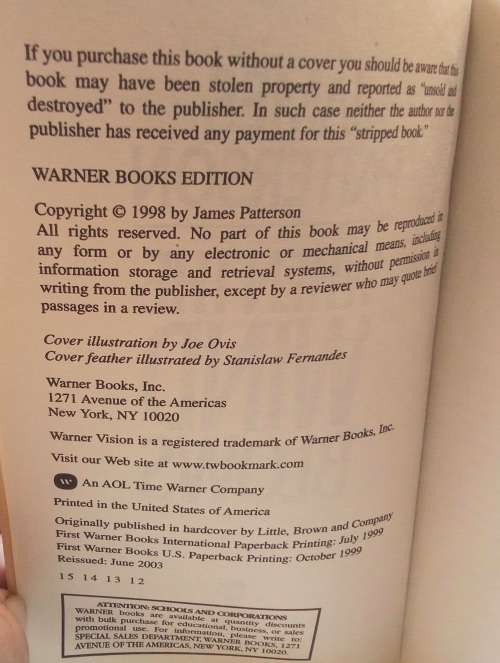 When the wind blows by James Patterson