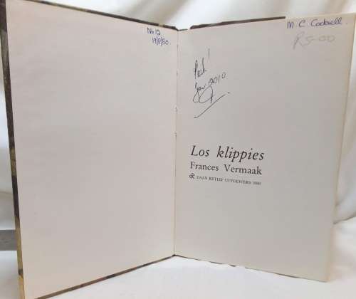 Los klippies deur Francis Vermaak