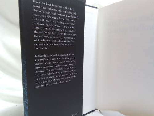 Harry Potter and the deathly hallows First edition