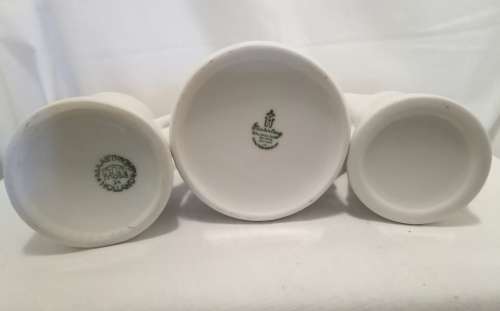 Three small vintage Dutch milk Jugs