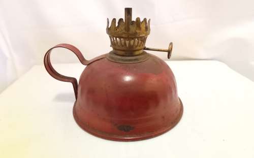 Small Vintage metal paraffin lamp base