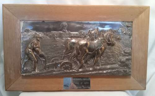 Vintage Wall plaque nr.2 - given as a trophy in the 60`s