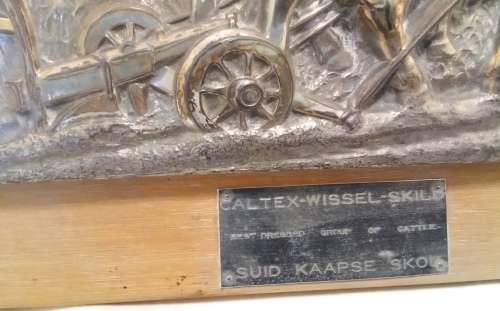 Vintage Wall plaque nr.2 - given as a trophy in the 60`s