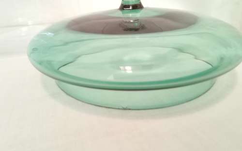 Vintage Hofmantorp lidded glass jar - Made in Sweden