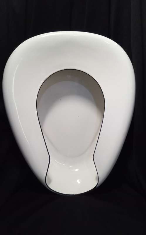Enamel bed pan - made in Sweden