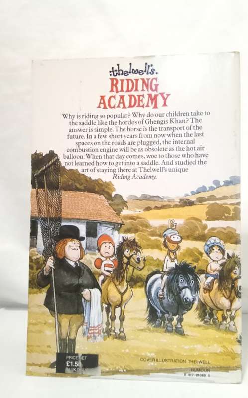 Thelwell`s Riding Academy by Norman Thelwell
