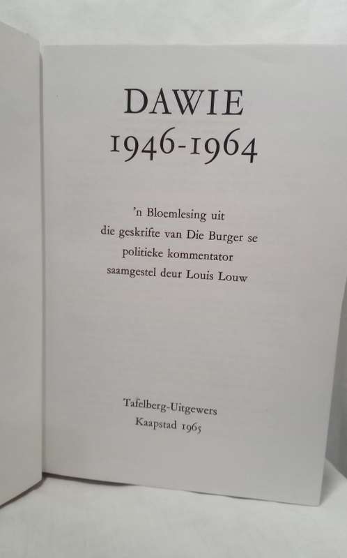Dawie 1946-1964 - saamgestel deur Louis Louw